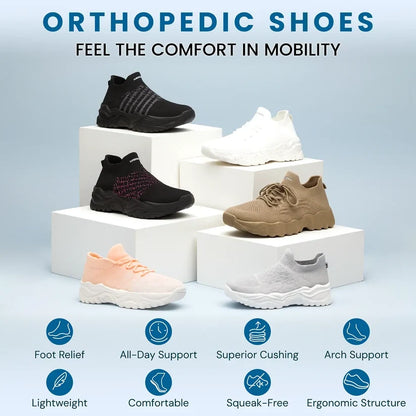 Ortho Cloud Slip Ons 1.0 - Orange White