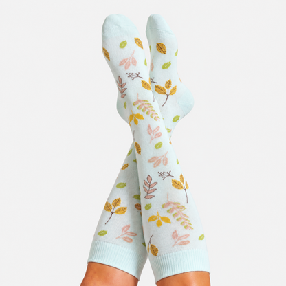 Flowers Gravel Compression Socks
