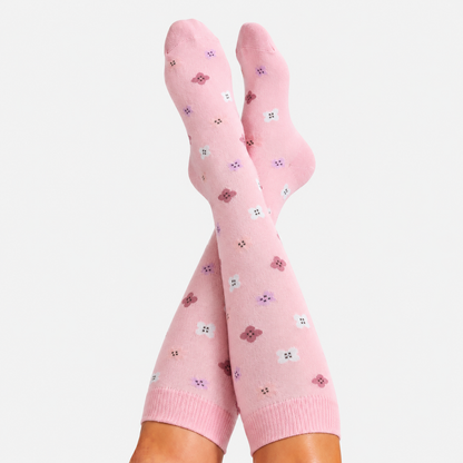Flowers Gravel Compression Socks