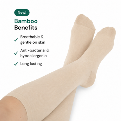 RENOVA™ Bamboo Wide Compression Socks