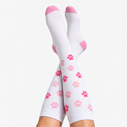 Polka Dot Compression Socks