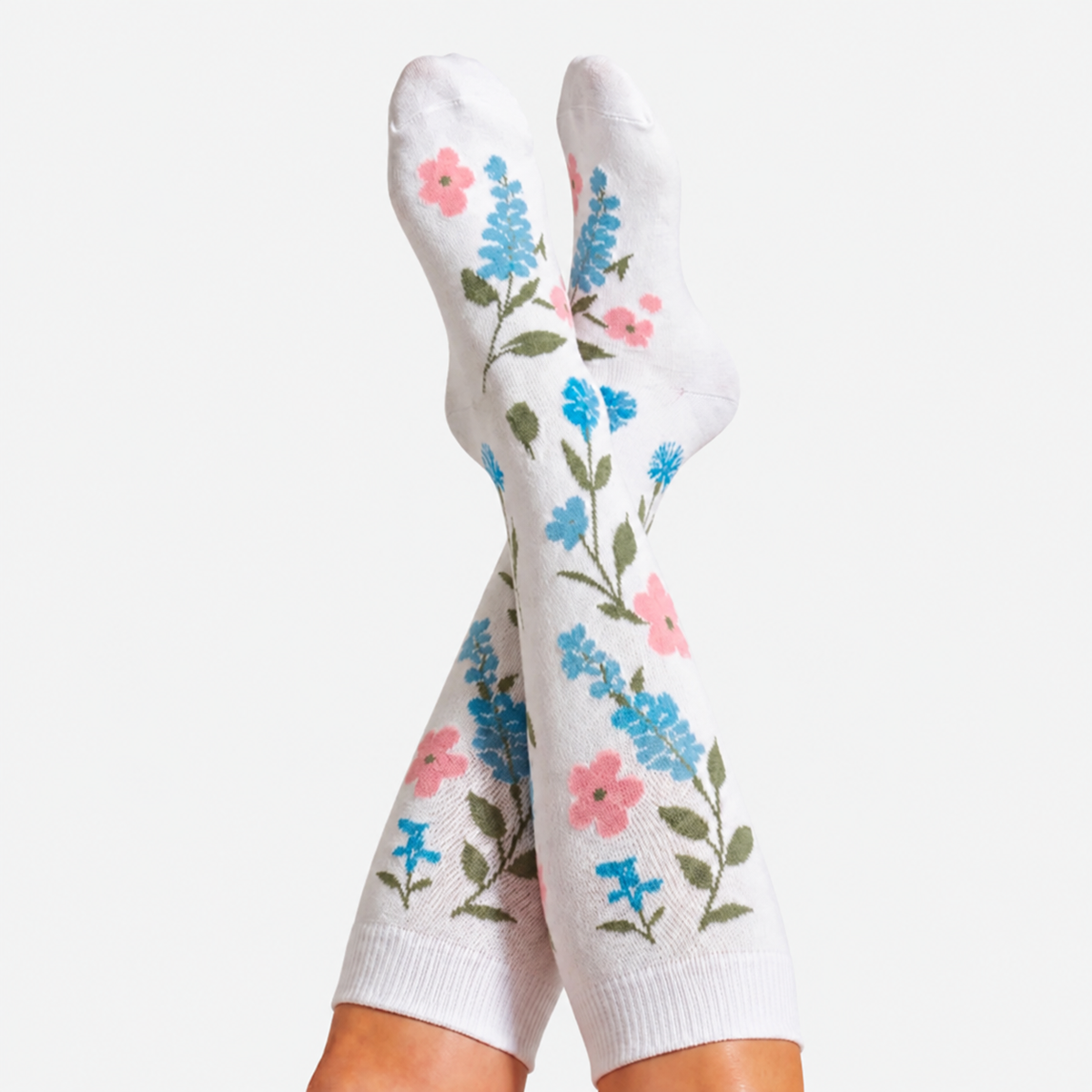 Flowers Gravel Compression Socks