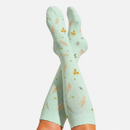 Flowers Gravel Compression Socks