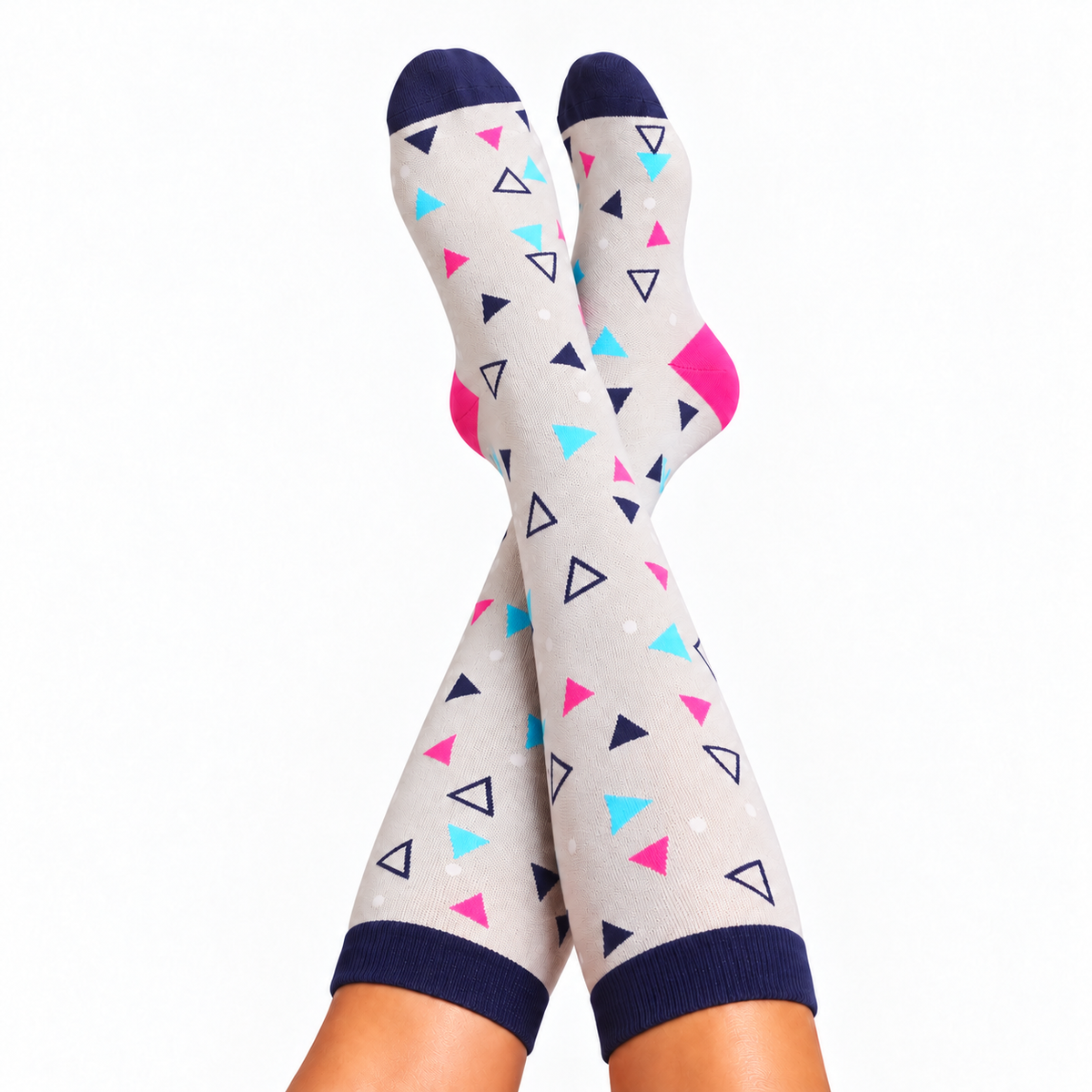 Polka Dot Compression Socks