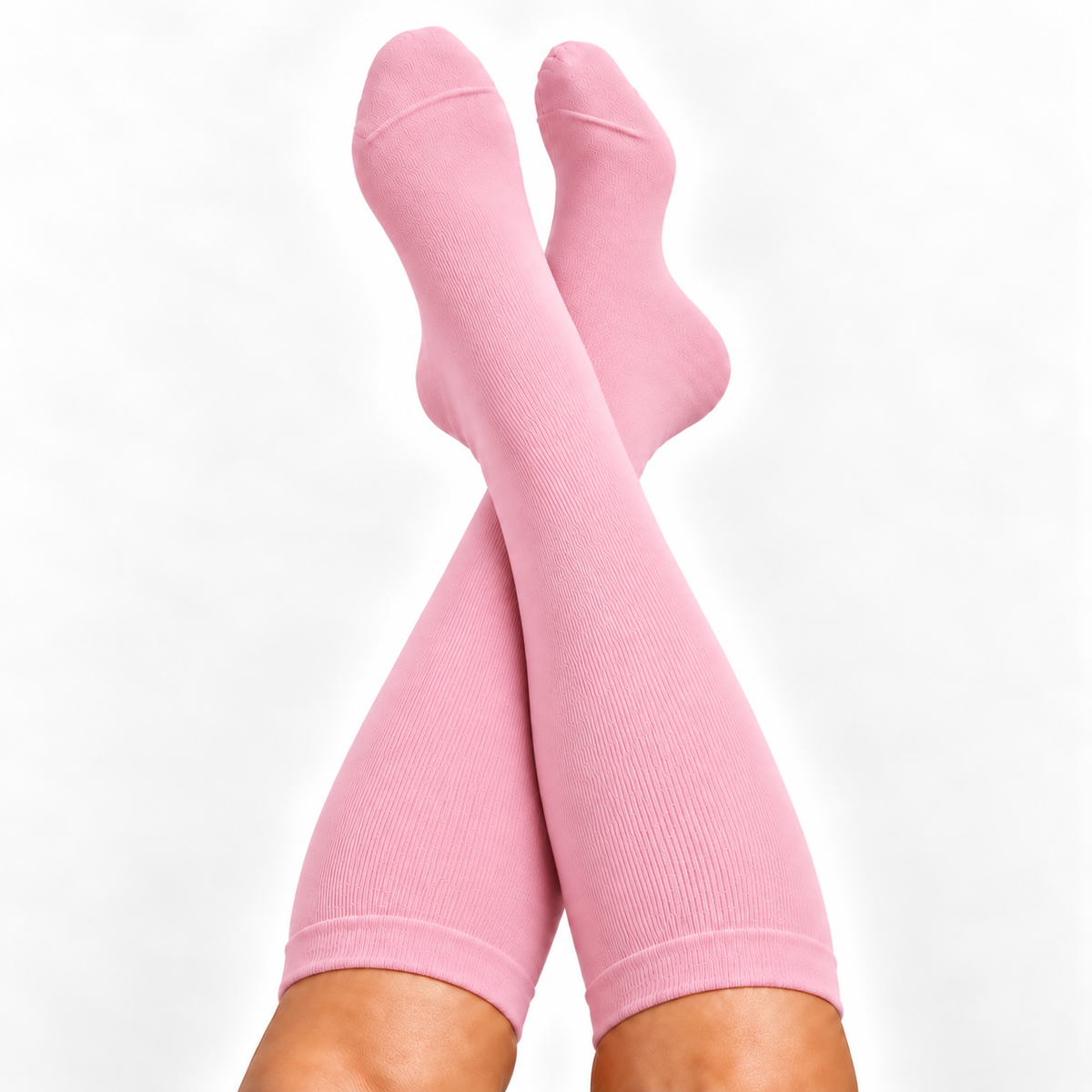 Bamboo Lavender Compression Socks