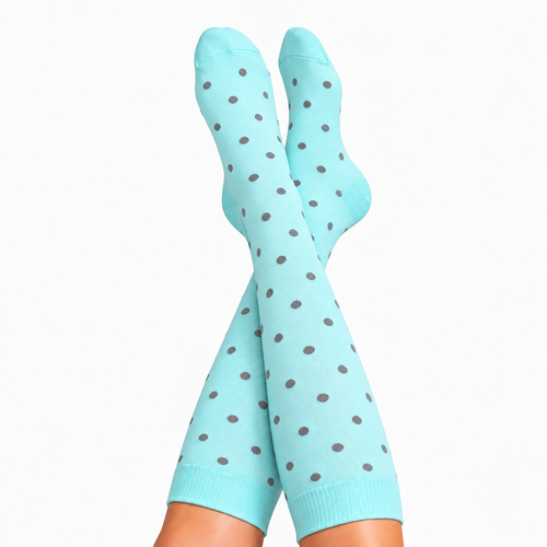 Polka Dot Compression Socks