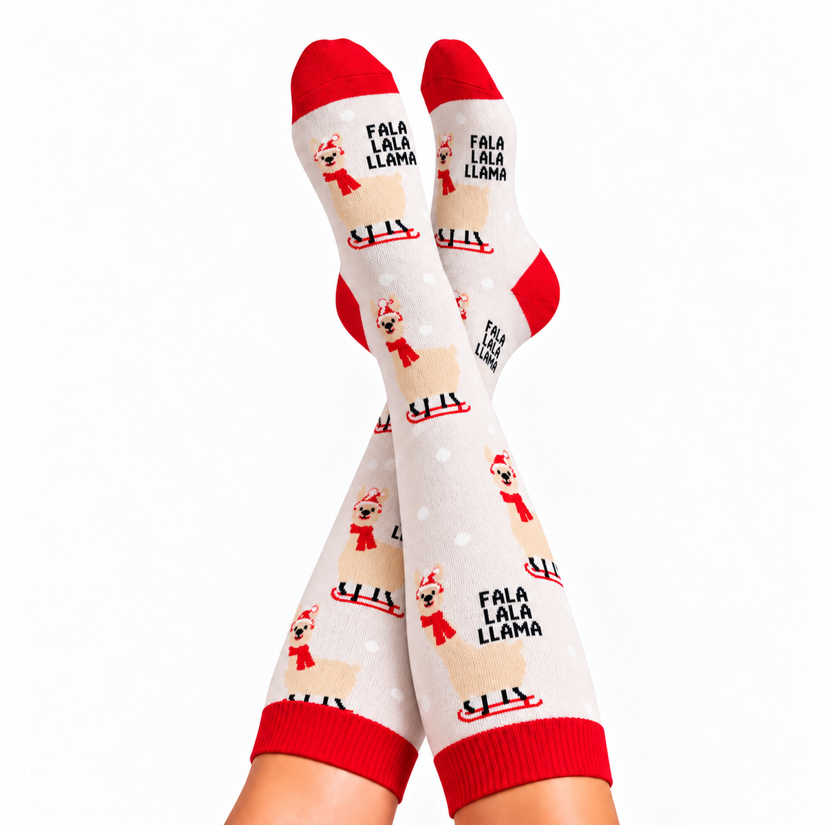 Rudolph Reindeer Compression Socks