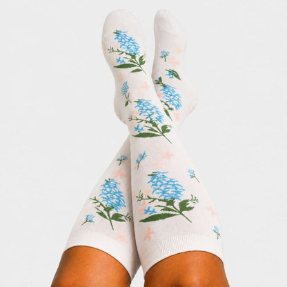 Black Wide Calf Compression Socks