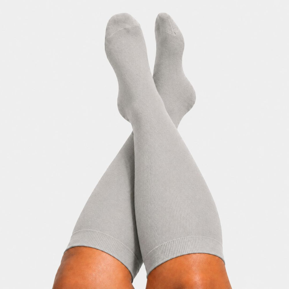 Black Wide Calf Compression Socks