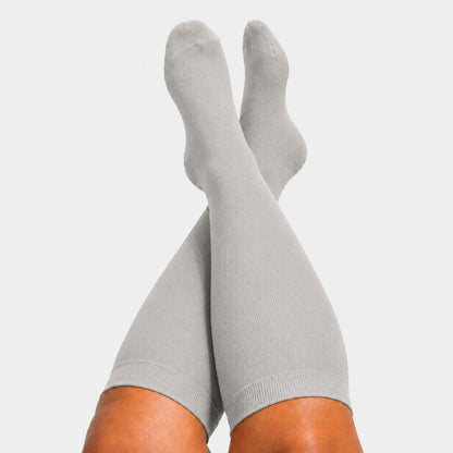 Black Wide Calf Compression Socks