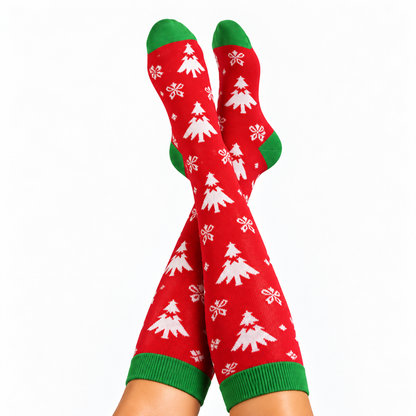 Rudolph Reindeer Compression Socks