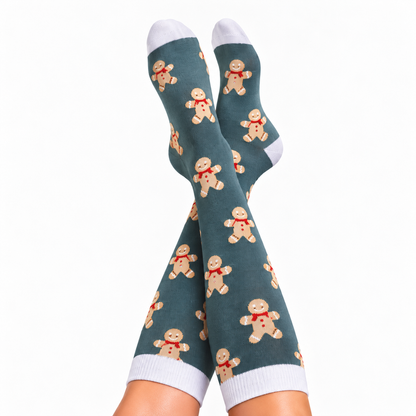 Rudolph Reindeer Compression Socks