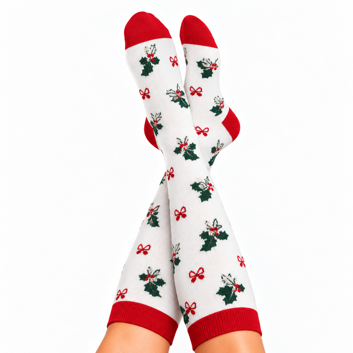Rudolph Reindeer Compression Socks