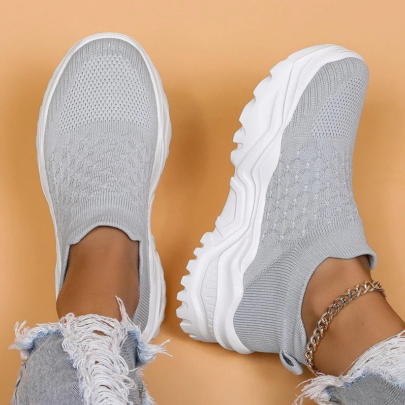 Ortho Cloud Slip Ons 1.0 - Gray White