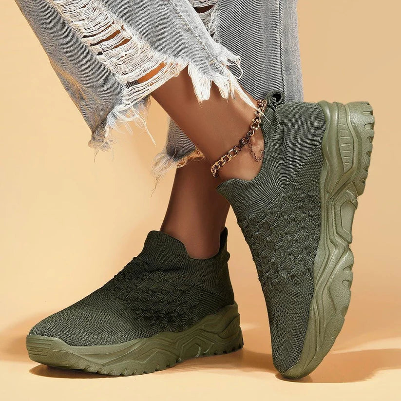 Ortho Cloud Slip Ons 1.0 - Olive Green