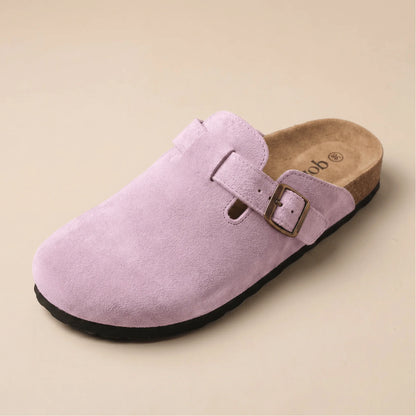 Genuine Suede Clogs